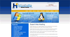 Desktop Screenshot of hubporthosting.com